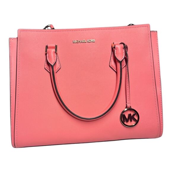 Michael Kors Shelia Satchel Color Sherbet - Picture 1 of 10